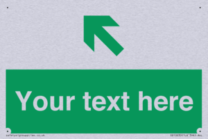 Custom Safe condition: Green Up left arrow